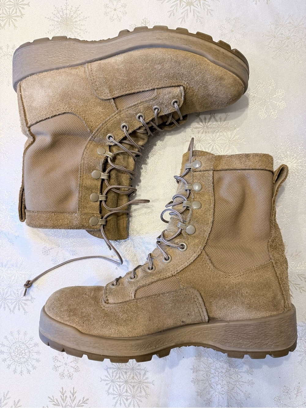 Altama US Army Gore-Tex Combat Boots size 6 Flight Combat Crewman Tan